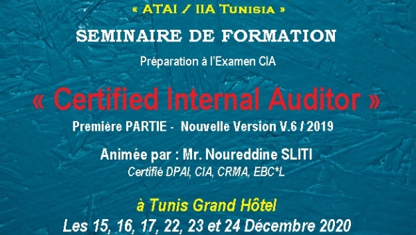 Certified Internal Auditor «PARTIE 1»